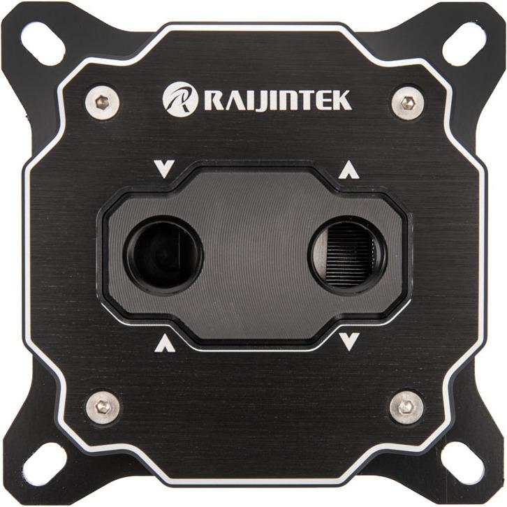Thumbnail - Raijintek FORKIS ELITE RBW CPU Wasserkühler - Nickel + POM, CPU Wasserkühler, Schwarz