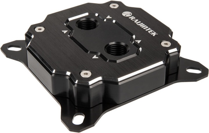 Actual product image Raijintek FORKIS ELITE RBW CPU Water Cooler - Nickel + POM
