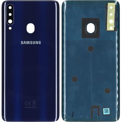 Samsung Galaxy A20s Back Cover - Blue (Samsung Galaxy A20s), Smartphone Hülle, Blau
