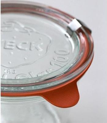 Produktbild Weck Gummidichtring Ø 12 cm, 10 Stück, Rot (10 Stk., 0.43 l)