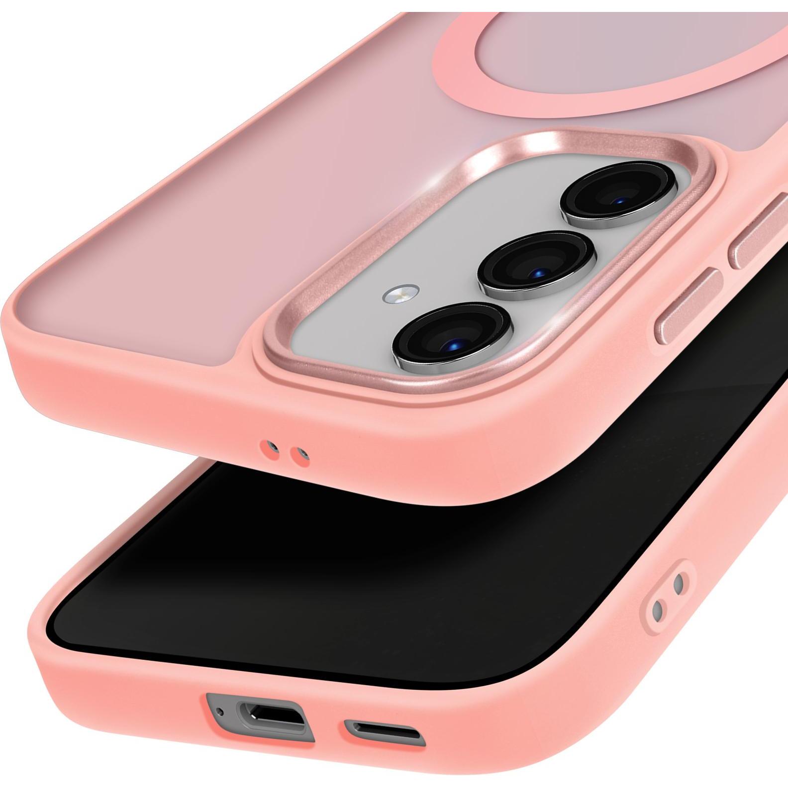 Thumbnail - Avizar Frost Color Case (Samsung Galaxy S25), Smartphone Hülle, Rosa