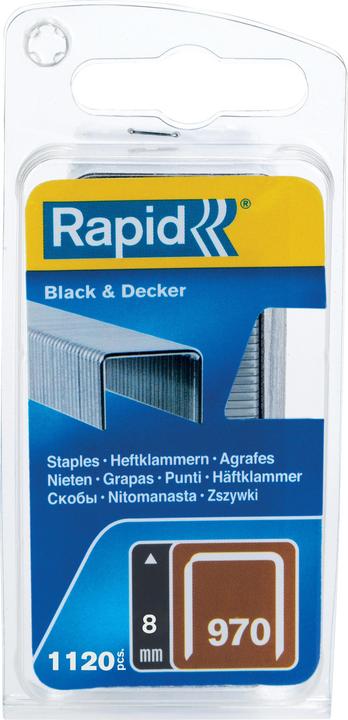 Image du produit Rapid Type 970 Pince à fil plat 8 mm (1100 x)