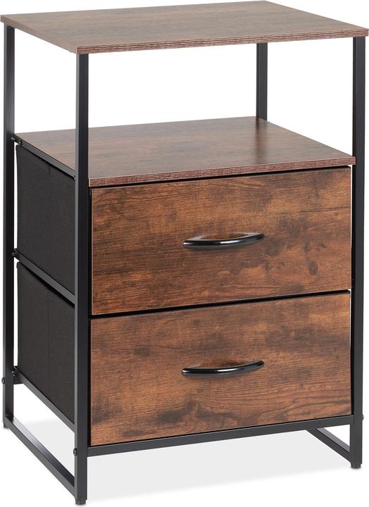 Immagine prodotto Relaxdays Nachttisch (45 x 40 x 70 cm)