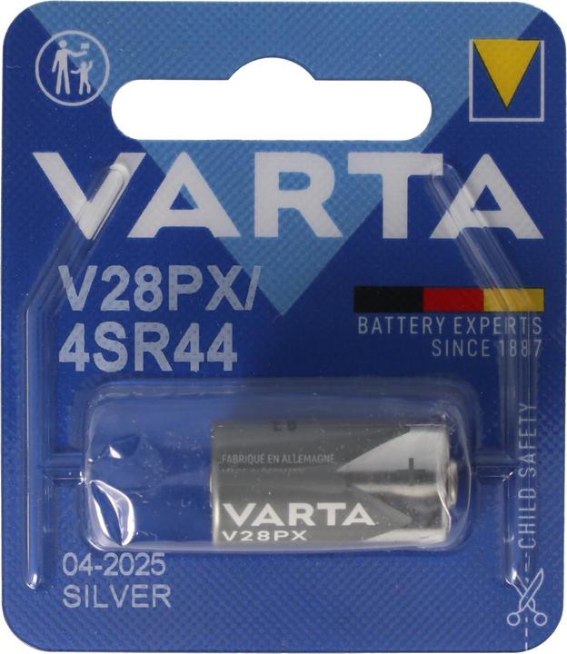 Actual product image Varta Electronics V28PX (1 pcs., SR44, 145 mAh)