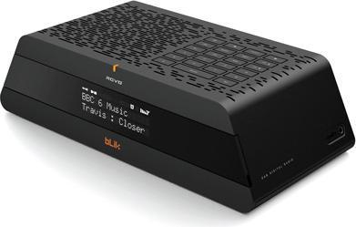 Revo Blik, DAB+ clock radio with remote control, black