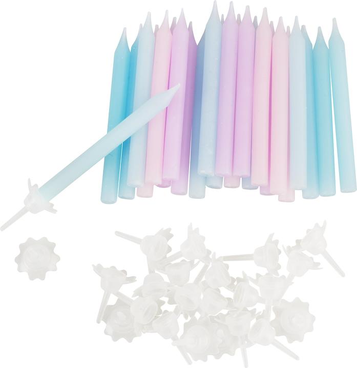 Produktbild Rico Design Kerze Set Pastell (24 Stk.)