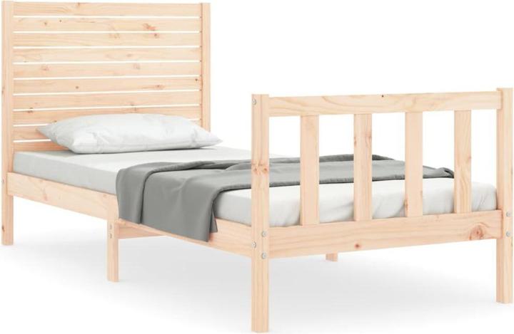 Actual product image vidaXL Bettgestell (75 x 190 cm)