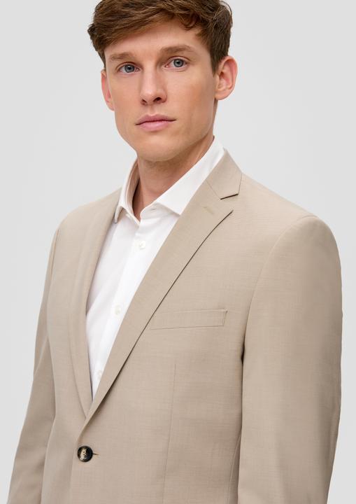 Actual product image S.Oliver Indoor-Sakko s.O PURE: Anzugsakko mit feiner Webstruktur (26)