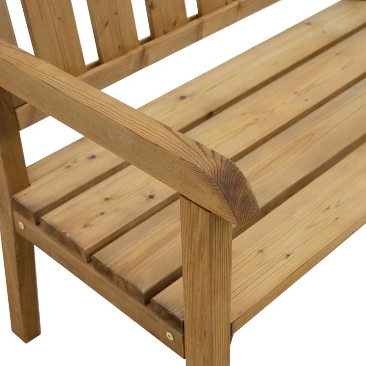 Produktbild Axi Charlotte Gartenbank aus Holz 170 cm - Braun