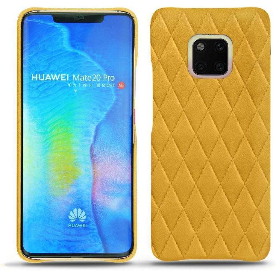 Thumbnail - Noreve Lederschutzhülle (Huawei Mate 20 Pro), Smartphone Hülle, Orange