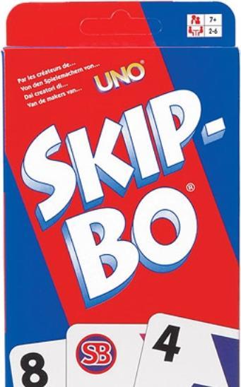 Actual product image Mattel Games Skip-Bo (Multilingual)