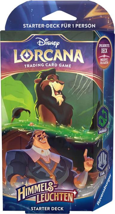 Image du produit Disney Lorcana Trading Card Game : Set 5 - Starter Deck A (Français) (Allemand, Pont)