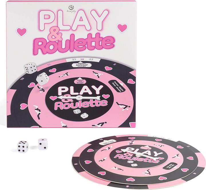 Produktbild Secret play SECRETPLAY PLAY & ROULETTE - W?RFEL- & ROULETTESPIEL (ES/PT/EN/FR) (Würfelspiel, Spanisch, Französisch, Portugiesisch, Englisch)