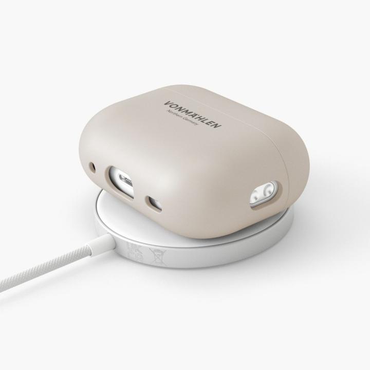 Actual product image Vonmählen Thin Case for AirPods Pro 2nd gen. - Cream