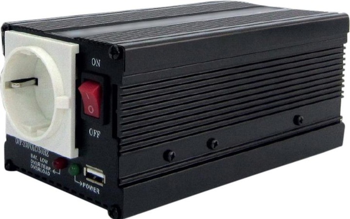 Image du produit RND Onduleur DC/AC 10... 15V 300W Prise de type F (CEE 7/3) avec contact de protection