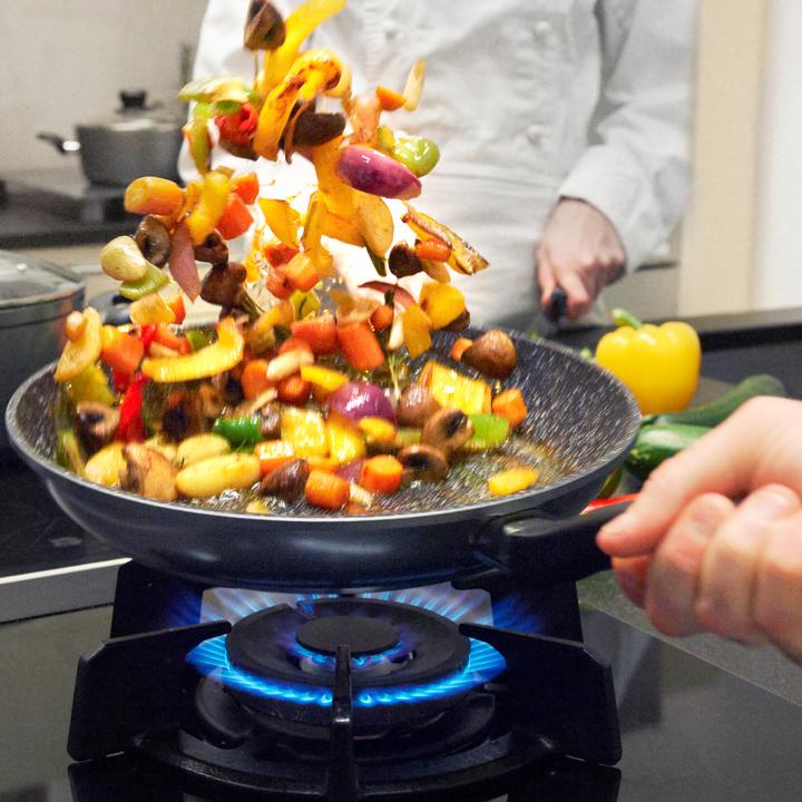 Produktbild Stoneline 19045 Frying pan Made in Germany, 20 cm, Height: 4,3 cm (Bratpfanne, Aluminium, 20 x 4.30 cm)