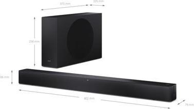 Produktbild Sharp HT-SBW310 schwarz (330 W, 2.1 Kanal)