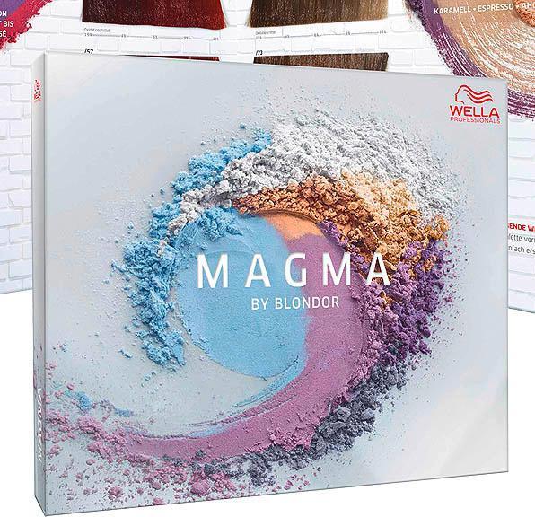 Actual product image Wella Magma Magma Colour Chart
