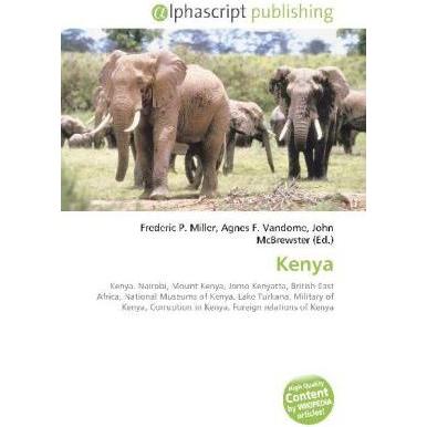 Kenya, Fachbücher von Frederic P. Miller, Agnes F. Vandome, John McBrewster