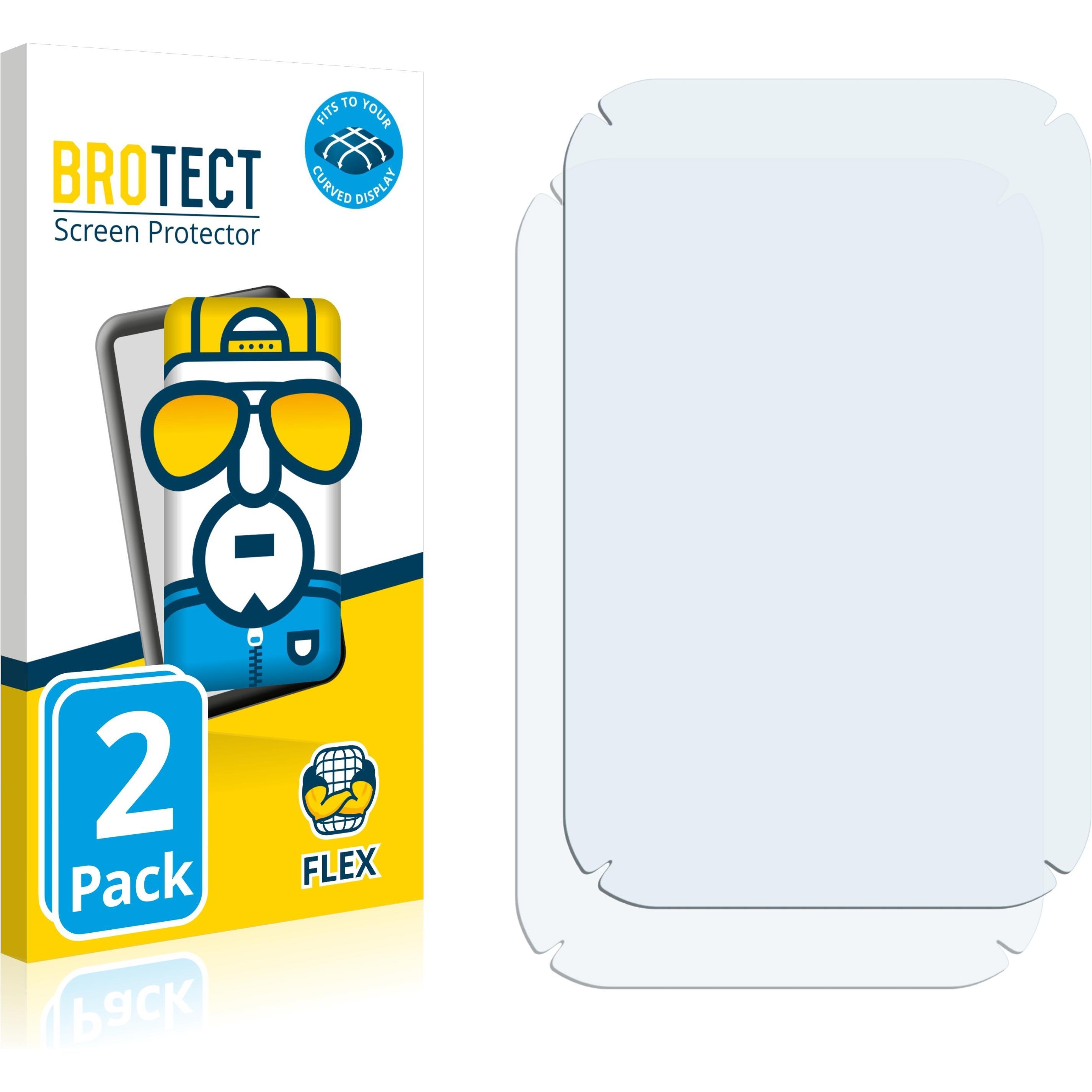 BROTECT Full-Cover Displayschutz, Smartwatch Schutzfolie, Transparent