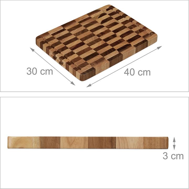 Actual product image Relaxdays Cutting board