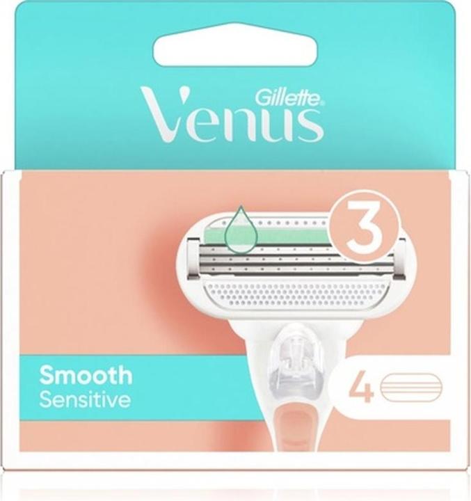 Gillette Venus Venus Sensitive Smooth Nachfüllpatronen - 4 Patronen (4 x)