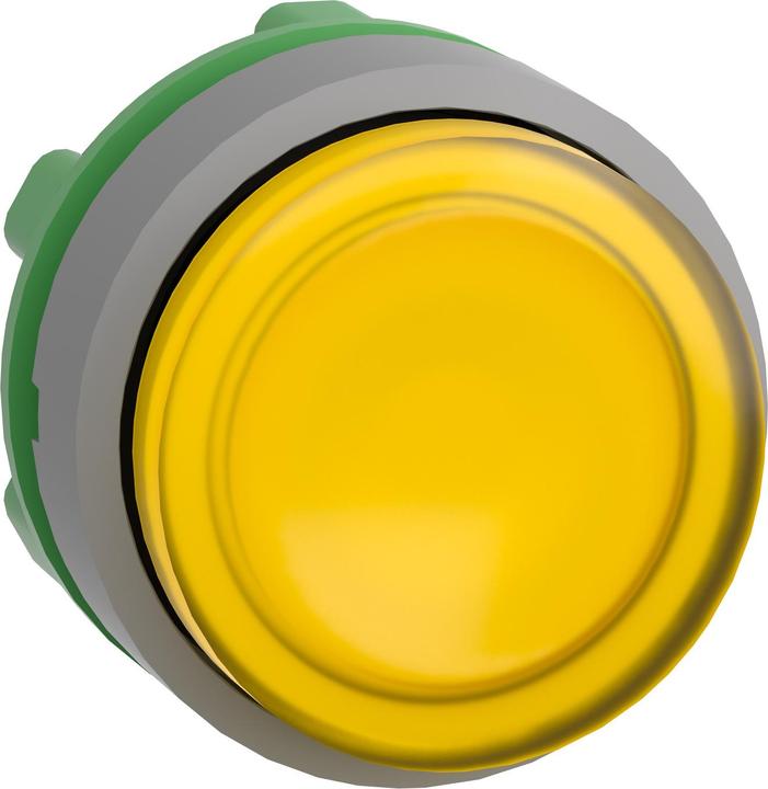 Actual product image Schneider Electric Illuminated pushbutton, front, protruding, ZB5AW183C0
