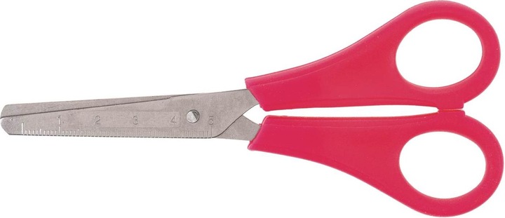 Actual product image Wedo ® Bastelschere 130mm Stahl farbig sortiert (freie Farbauswahl nicht möglich) (13 cm)