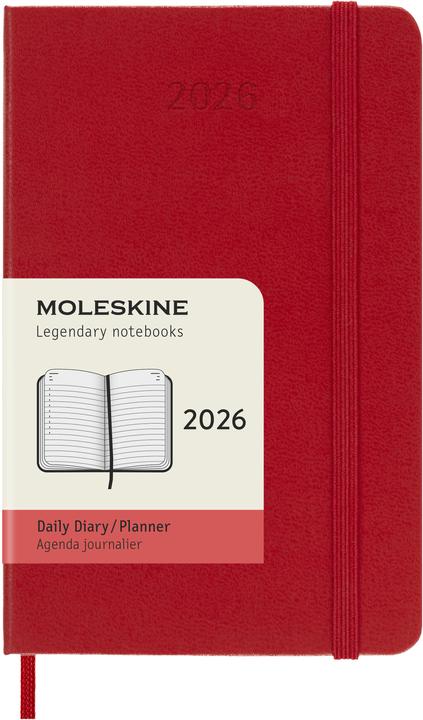 Image du produit Moleskine Agenda de poche Daily (9 x 14 cm, Anglais)