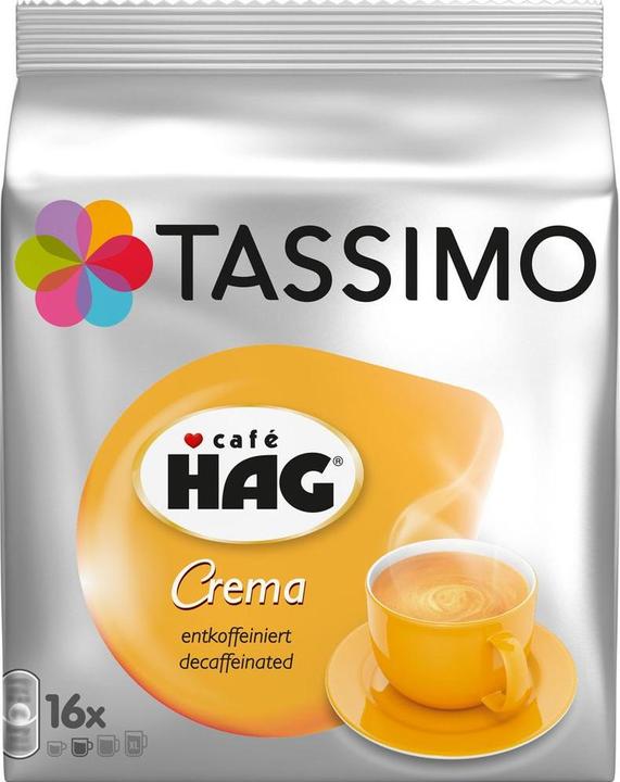 Image du produit Tassimo Café HAG Crema T-Disc (80 x Port.)