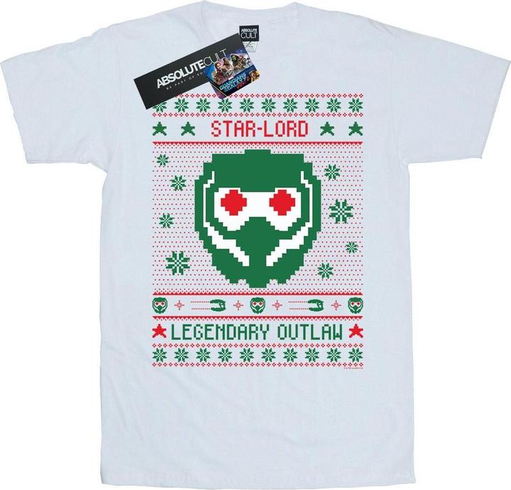 Produktbild Guardians Of The Galaxy Vol. 2 Star Lord Fair Isle TShirt (XXL)