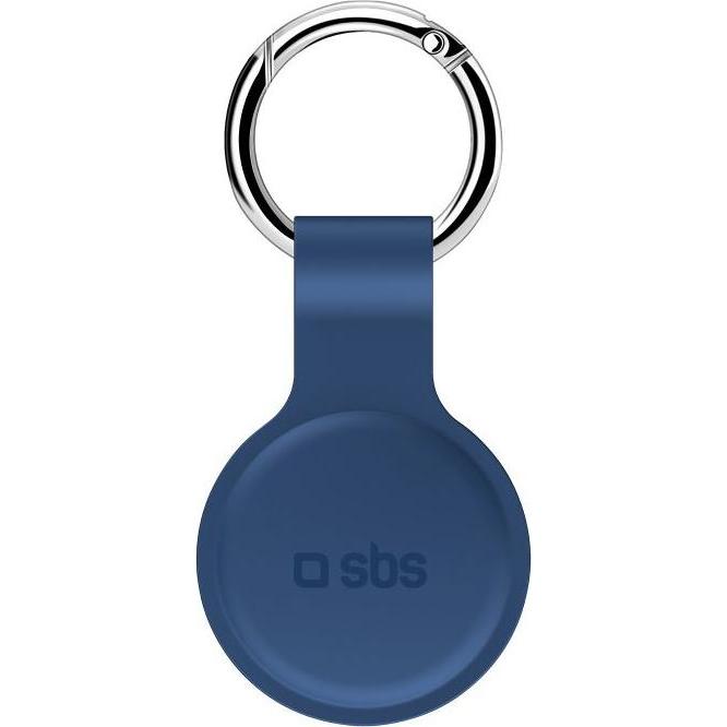 Thumbnail - SBS AirTag-Hülle mit Schlüsselanhänger, Tracker Zubehör, Blau