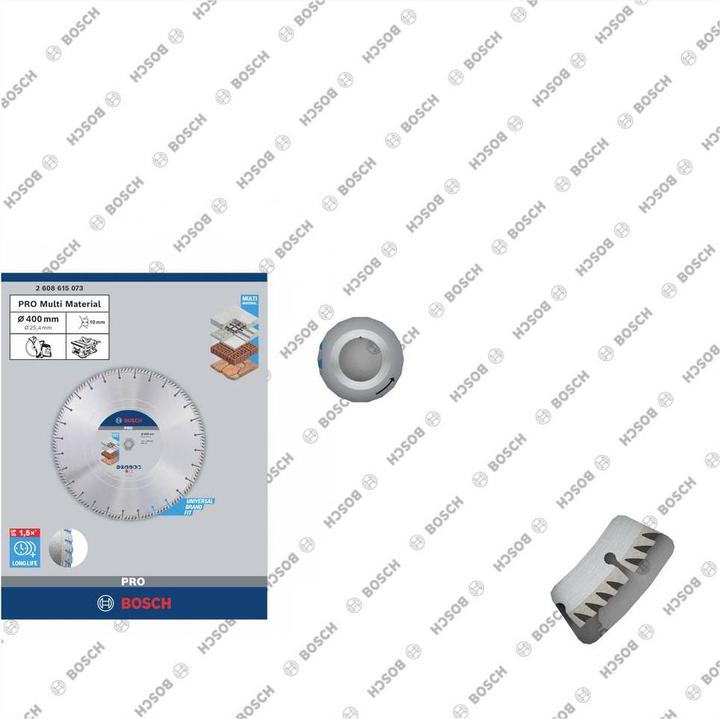 Actual product image Bosch Professional Zubehör PRO Multi Material diamond cutting disc, 400 x 25.4 mm