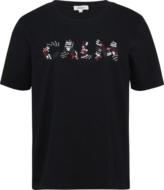 Produktbild S.Oliver T-Shirt Jersey-T-Shirt im Relaxed Fit mit Artwork (36)
