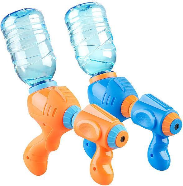 Immagine prodotto Pearl Set di 2 pistole ad acqua con connettore per bottiglie in PET (Bottiglia in PET)