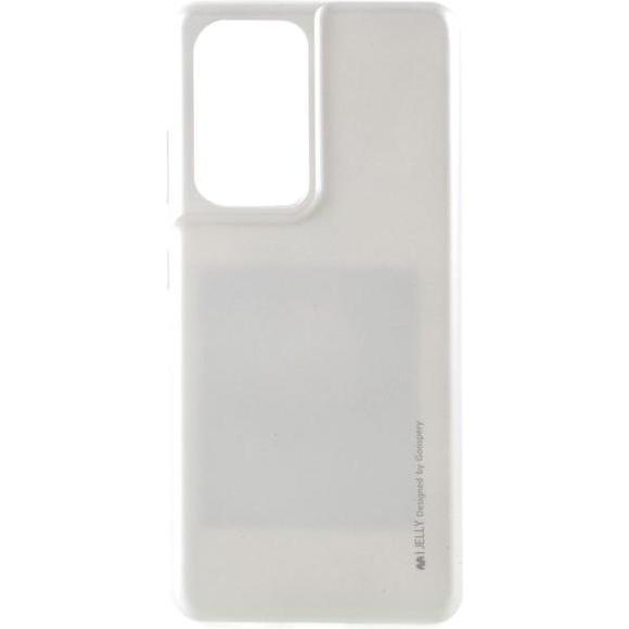 Goospery i Jelly Metal Series (Samsung Galaxy S21 Ultra), Smartphone Hülle, Grau