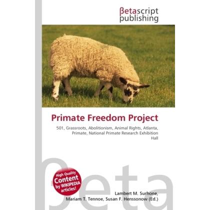 Primate Freedom Project, Fachbücher