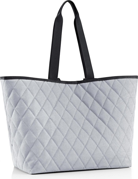 Actual product image reisenthel Bag Classic ShopperXL Rhombus 26 l, light grey