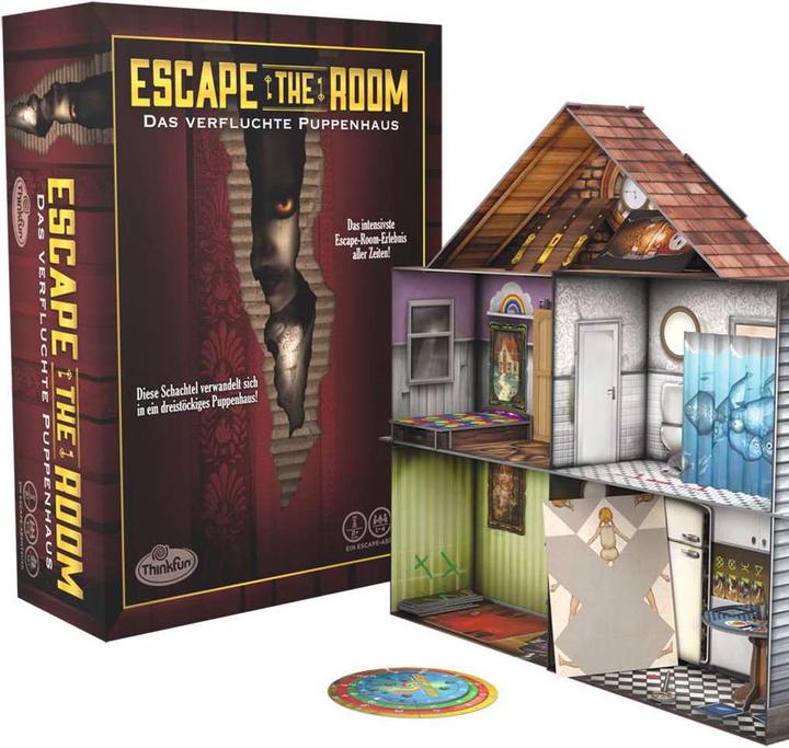 Produktbild Thinkfun Escape the Room 3 - Das verfluchte Puppenhaus (Deutsch)