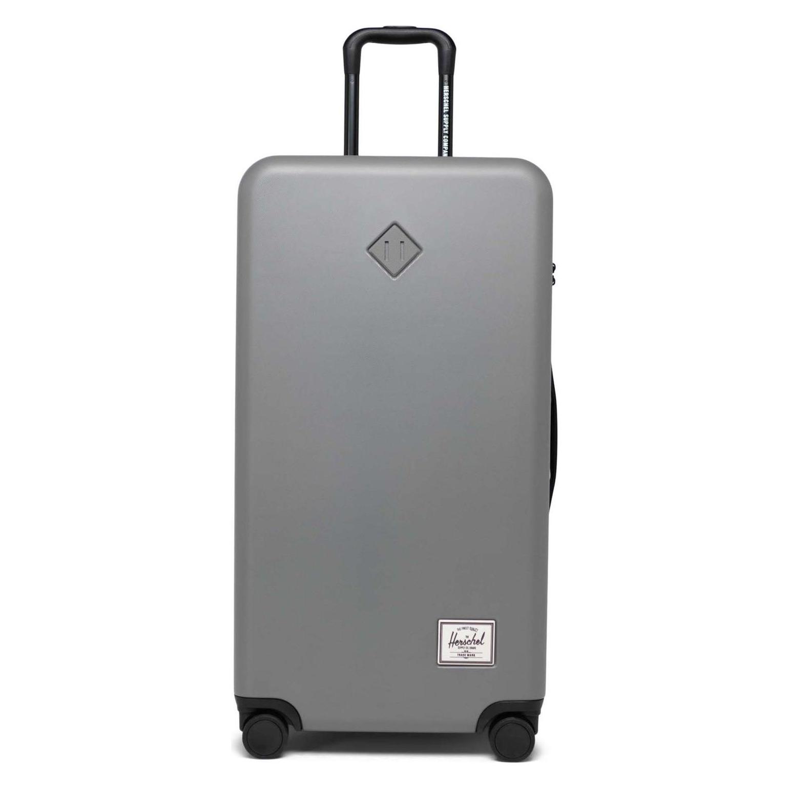 Herschel, Koffer, Heritage - Koffer Hardshell Large, Grau, (95 l)