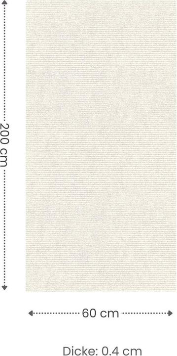 Immagine prodotto Hermex Kratzmatte für Katzen Klettermatte Kratzschutz Kratzbrett Kratzwand (0.40 cm, Bianco)