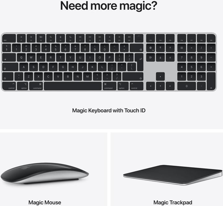 Produktbild Apple Mac Studio (1000 GB, 64 GB, M1 Ultra, Apple M1 Ultra 48-Core)