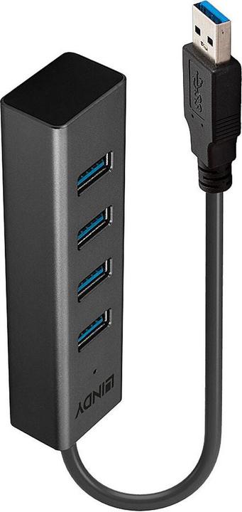 Lindy 4-poorts USB 3.0 Hub (USB-A, 4 ports)