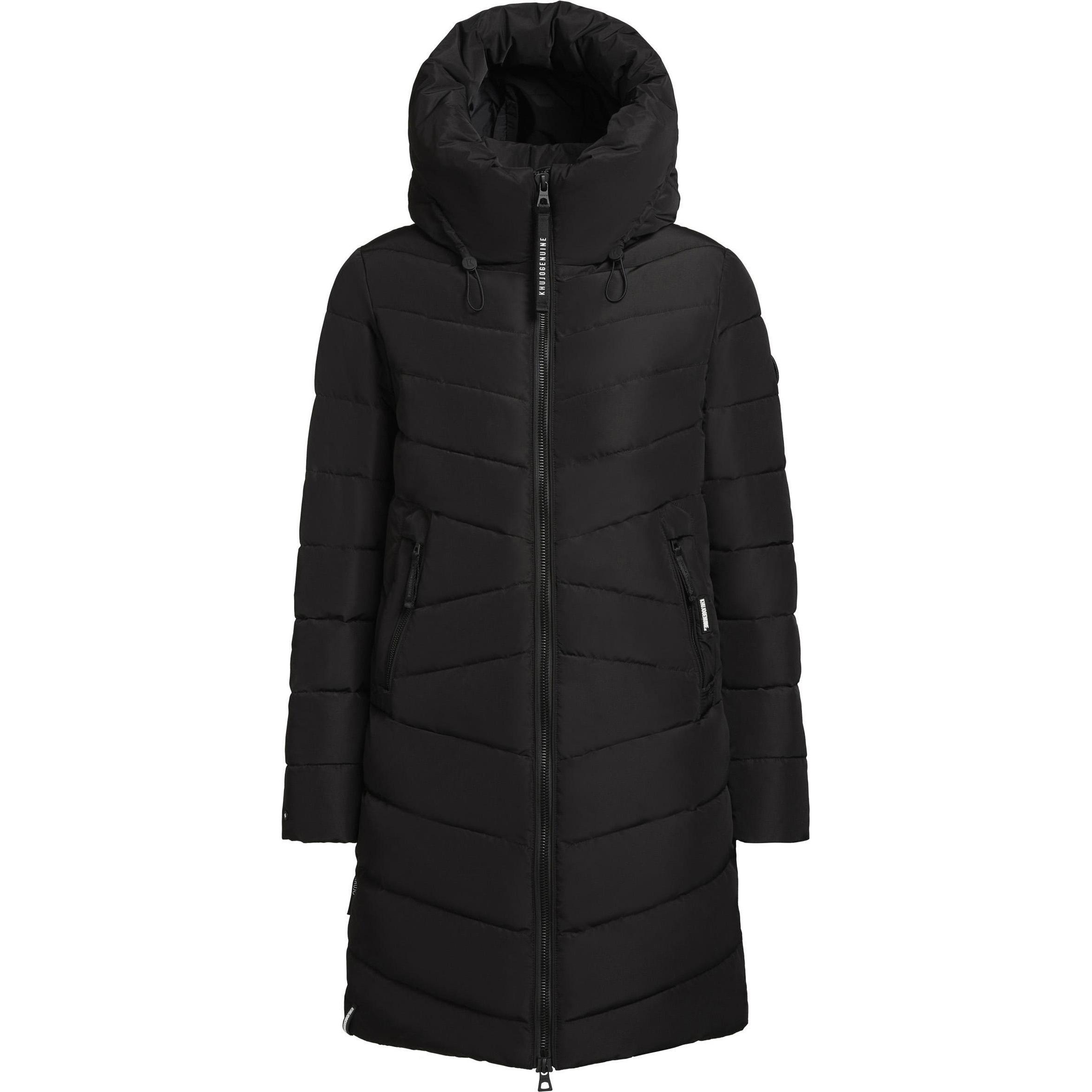 Khujo, Damen, Jacke, Pluz-YM (XL), Schwarz, XL