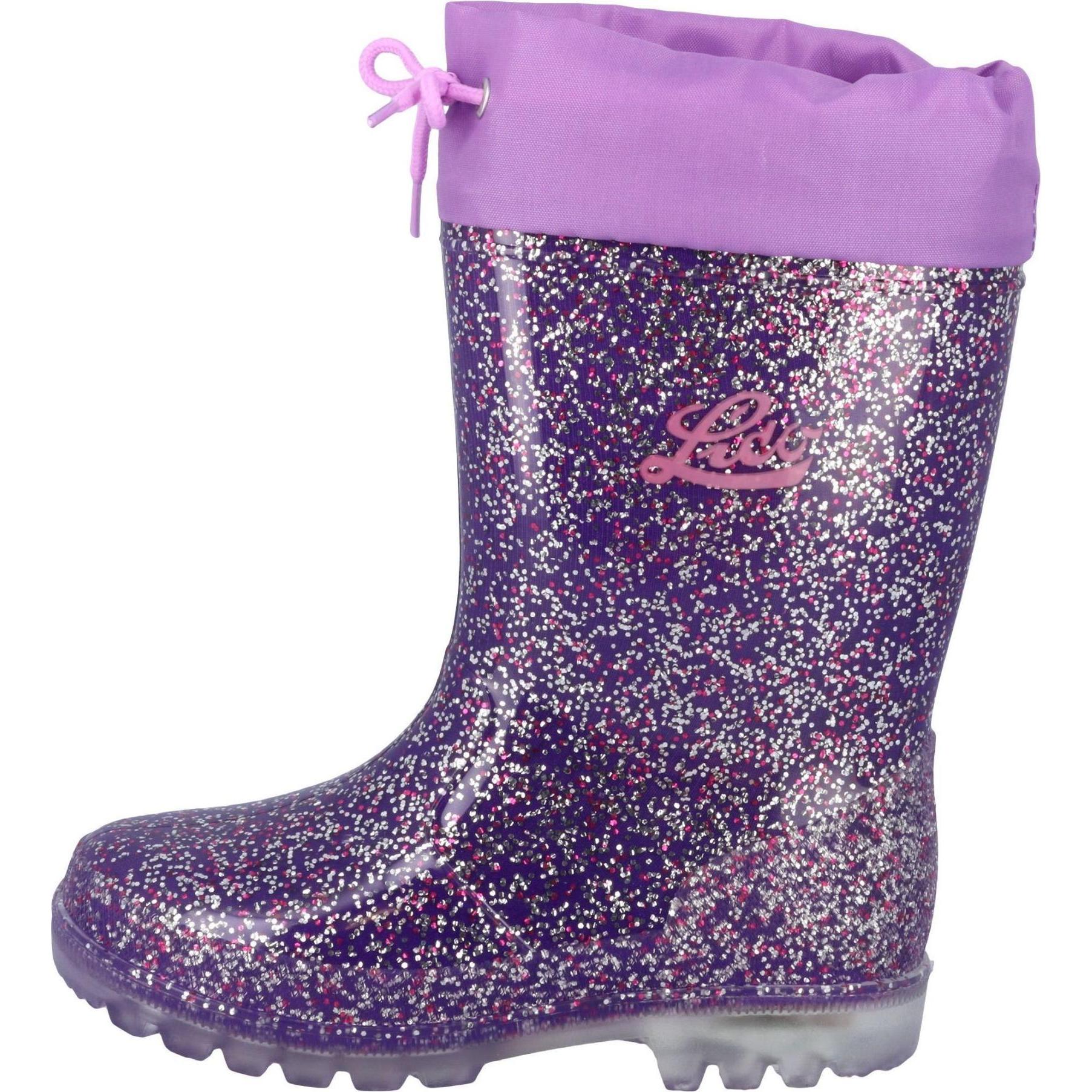 Lico, Mädchen, Gummistiefel, Powerlight W Blinky, Violett, (24)