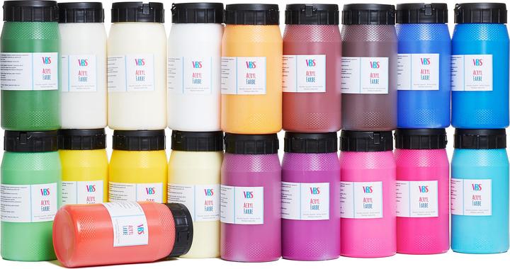 Immagine prodotto VBS Vernice acrilica, 500 ml (Oro, 500 ml)