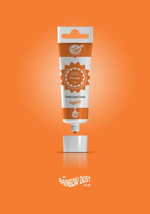 Produktbild Renshaw ProGel Gelfarbe Orange (256 ml)