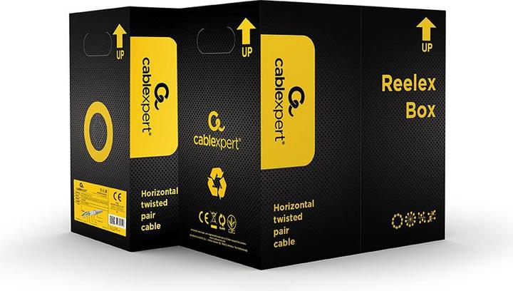 Produktbild Gembird UPC-6004SE-L Netzwerkkabel Grau 305 m Cat6 U/UTP (UTP) (U/UTP, CAT6, 305 m)