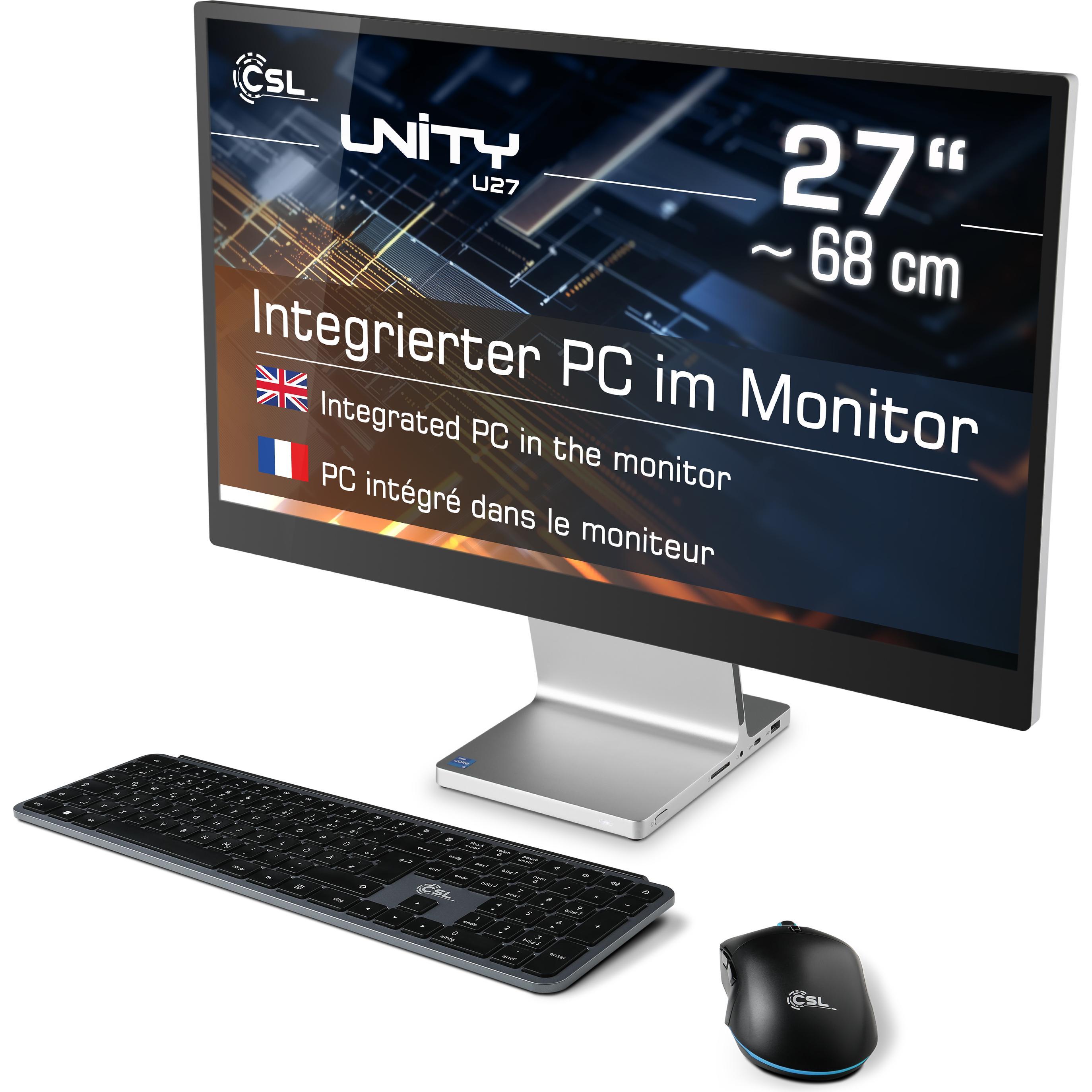 CSL All-in-One-PC Unity U27 (Intel Core i5-1235U, 96 GB, 4000 GB), PC