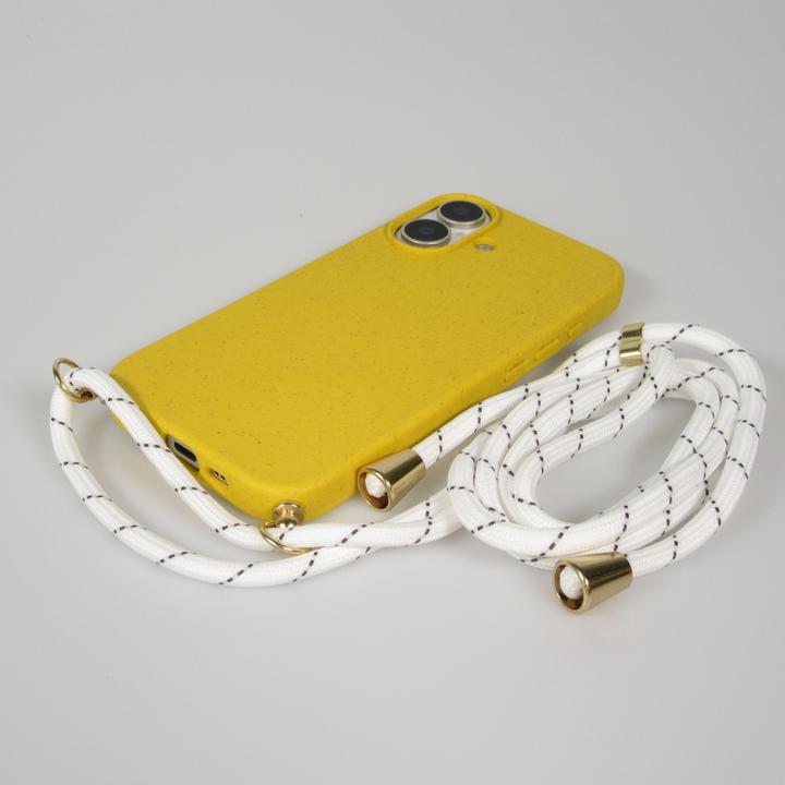 Produktbild PhoneLook Hülle Bio Eco-Friendly Vegan mit Handykette Necklace (Apple iPhone 17)